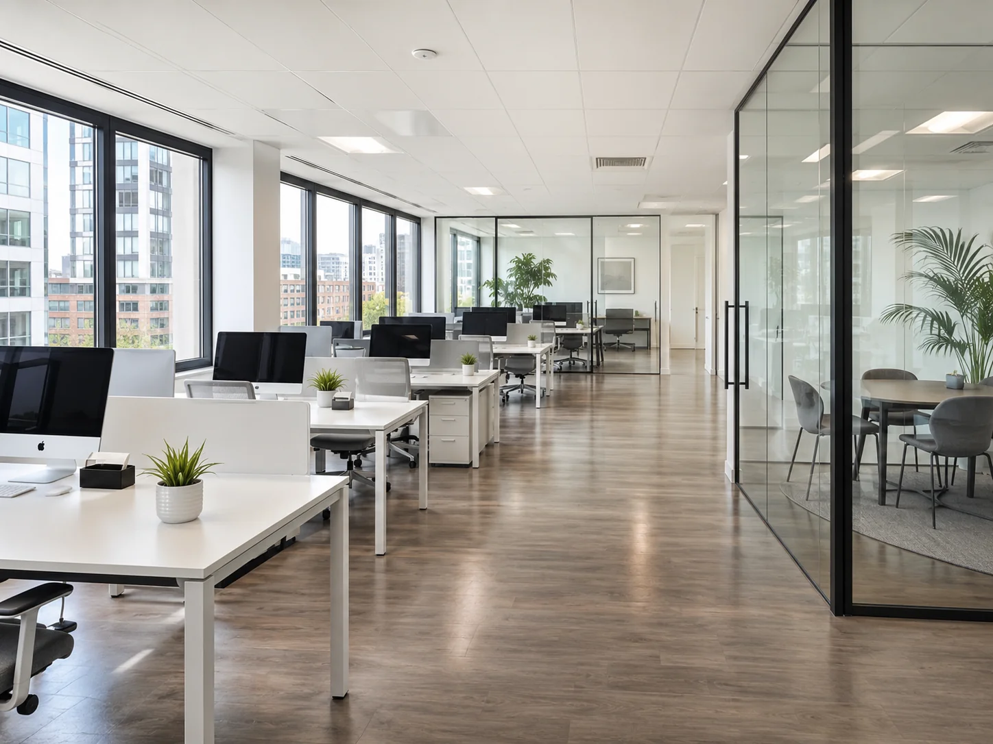 Büroreinigung – Nachher