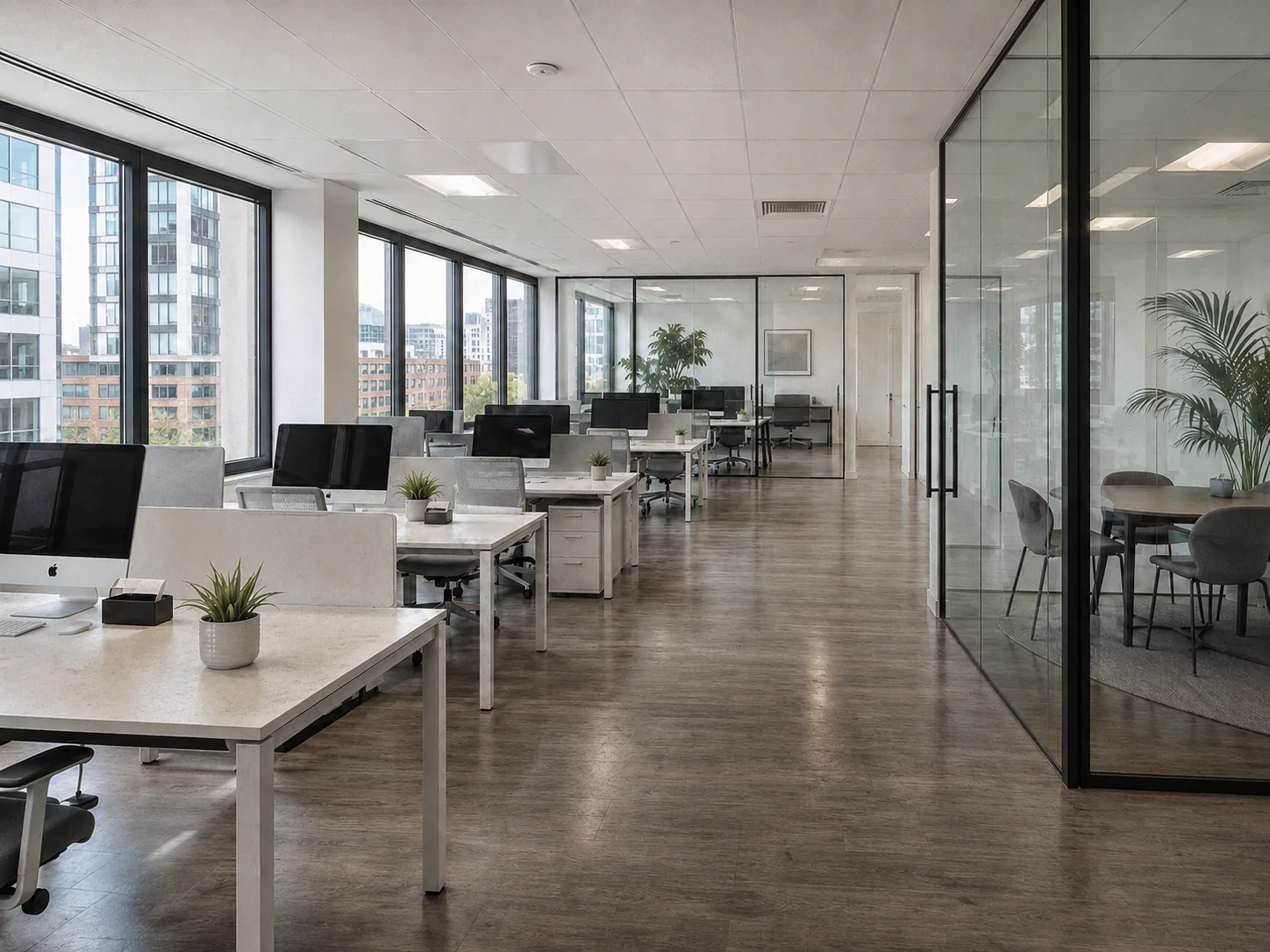 Büroreinigung – Vorher